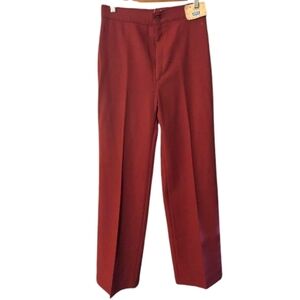 VTG Nwt Levis Burgundy High Rise Trousers 14